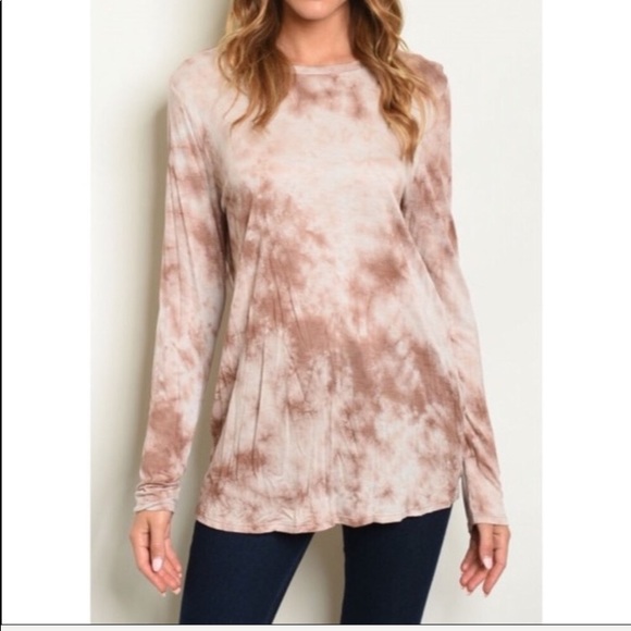 🌷🌸LAST ONE 🌸🌷Cappachino colored, tie dye long - Picture 4 of 8